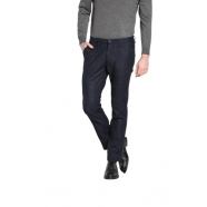 Pantalon chino jersey bleu chiné Torino Jog Mason's Homme 9PF2R5450 MTE852 01 Strasbourg Boutique Online Mode 