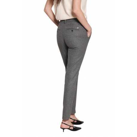 Chino flanelle grise New York Slim Mason's Femme 4PNTD1190N JERT404 019 Strasbourg Boutique Online Mode 