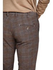 Pantalon prince de galle gris bleuté brun doux NewYork Style Mason's Homme 9PN28963 CBE281 020 Strasbourg Boutique Mode