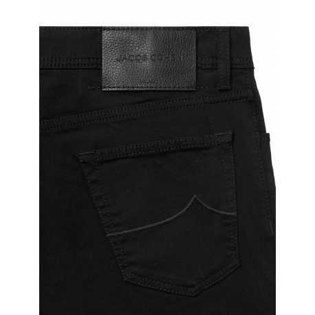 Jeans noir coutures jacron ton sur ton souple Scott Jacob Cohen Homme S3598 500D Strasbourg Boutique Online Mode 