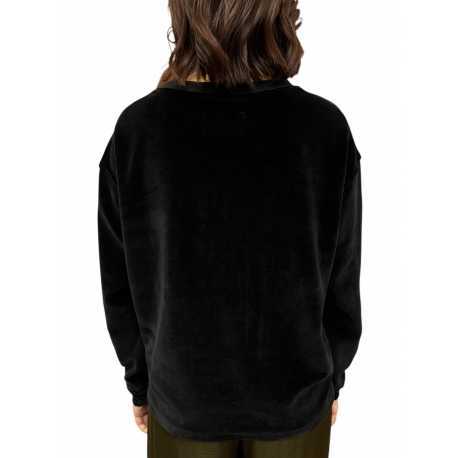 Sweat velours noir Beverly Mason's Femme 4GC31050 JT021 014 Strasbourg Boutique Online Mode 