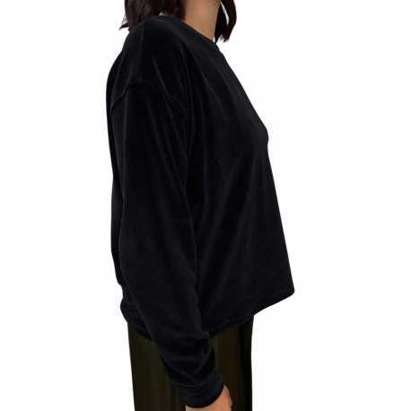 Sweat velours noir Beverly Mason's Femme 4GC31050 JT021 014 Strasbourg Boutique Online Mode 