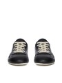 Baskets run Minimal Sneak cuir noir blanc Rick Owens homme RU02E 1889 LCO 09 boutique Strasbourg sneaker fashion