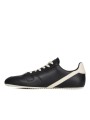 Baskets run Minimal Sneak cuir noir blanc Rick Owens homme RU02E 1889 LCO 09 boutique Strasbourg sneaker fashion