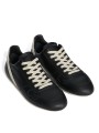 Baskets run Minimal Sneak cuir noir blanc Rick Owens homme RU02E 1889 LCO 09 boutique Strasbourg sneaker fashion