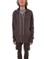 Gilet Zipped Hoodie zip capuche dark dust cachemire Rick owens homme RU02E 1614 WSBR 78 boutique Strasbourg vêtement 