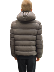 Doudoune courte Gimp Jacket Dark dust poche zip Rick Owens Homme RU02E 1722 NPD1 boutique Strasbourg avant garde fashion