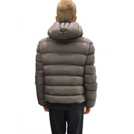 Doudoune courte Gimp Jacket Dark dust poche zip Rick Owens Homme RU02E 1722 NPD1 boutique Strasbourg avant garde fashion