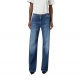 Jeans droit délavé poche logo Elisabetta Franchi Femme PJ09I 104 boutique Strasbourg online shop vêtement pant mode
