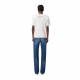 Jeans droit délavé poche logo Elisabetta Franchi Femme PJ09I 104 boutique Strasbourg online shop vêtement pant mode