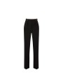 Pantalon large pattes taille Noir Elisabetta Franchi Femme PA099 110 boutique Strasbourg pant mode vêtement woman fashion