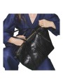 SAC CABAS PYTHON NOIR INDIA 4121 CLARIS VIROT FEMME boutique Strasbourg online bag mode