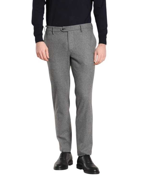 Pantalon chino jersey flanelle grise NewYork Style 9PF28960 JERT404 019 Fashion Mode Strasbourg Vêtements 