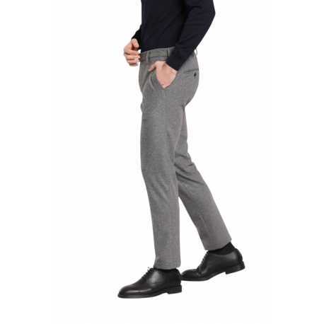 Pantalon chino jersey flanelle grise NewYork Style 9PF28960 JERT404 019 Fashion Mode Strasbourg Vêtements 