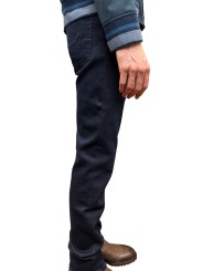 Jeans brut jacron couture bleu ton sur ton Bard Jacob Cohën Homme 3P621 R2 100D Strasbourg mode shop online fashion