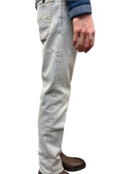 Jeans gris bleuté délavé Scott jacron tressé Jacob Cohën Homme S3618 V2 900D Fashion Mode Vêtements Strasbourg