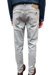 Jeans gris bleuté délavé Scott jacron tressé Jacob Cohën Homme S3618 V2 900D Fashion Mode Vêtements Strasbourg