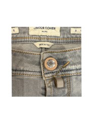 Jeans gris bleuté délavé Scott jacron tressé Jacob Cohën Homme S3618 V2 900D Fashion Mode Vêtements Strasbourg