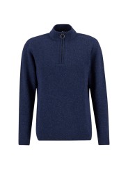 PULL COL CAMION BLEU CHINE TISBURY BARBOUR HOMME MKN1187 BL91 boutique shop online mode Strasbourg