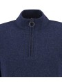PULL COL CAMION BLEU CHINE TISBURY BARBOUR HOMME MKN1187 BL91 boutique shop online mode Strasbourg