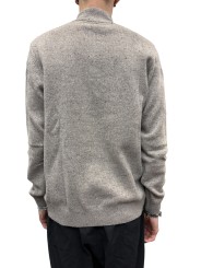 PULL COL CAMION CHINE GREIGE TAINSBURY BARBOUR HOMME MKN1577 ST51 boutique Strasbourg vêtement fashion mode 