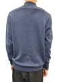 PULL COL CAMION BLEU CHINE TISBURY BARBOUR HOMME MKN1187 BL91 boutique shop online mode Strasbourg