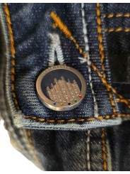  Jeans délavé jacron course Cortina bouton Duomo Jacob Cohen homm Bard S4213 V1 200D boutique Strasbourg vêtement fashion