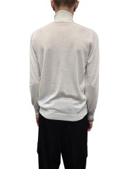 Pull fin col roulé écru jauge 7 Ungaro homme U0233D M5184 11 boutique shop online mode Strasbourg vêtement France fashion