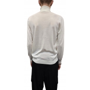 Pull fin col roulé écru jauge 7 Ungaro homme U0233D M5184 11 boutique shop online mode Strasbourg vêtement France fashion
