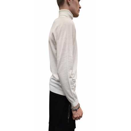 Pull fin col roulé écru jauge 7 Ungaro homme U0233D M5184 11 boutique shop online mode Strasbourg vêtement France fashion