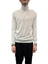 Pull fin col roulé écru jauge 7 Ungaro homme U0233D M5184 11 boutique shop online mode Strasbourg vêtement France fashion