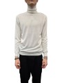 Pull fin col roulé écru jauge 7 Ungaro homme U0233D M5184 11 boutique shop online mode Strasbourg vêtement France fashion