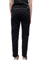 Pantalon noir tech carreaux velours noir RRD Roberto Ricci Designs Femme 25734 10 Fashion Mode Strasbourg Boutique
