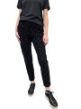 Pantalon noir tech carreaux velours noir RRD Roberto Ricci Designs Femme 25734 10 Fashion Mode Strasbourg Boutique