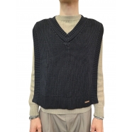 Débardeur poncho maille col 2v Ungaro homme U0327 M5177 80 boutique shop online mode Strasbourg vêtement fashion pull