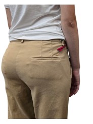 Pantalon chino coton gratté NewYork Carrot sable Mason's femme 4PNT2C243 CBE820 230 boutique mode Strasbourg vêtement