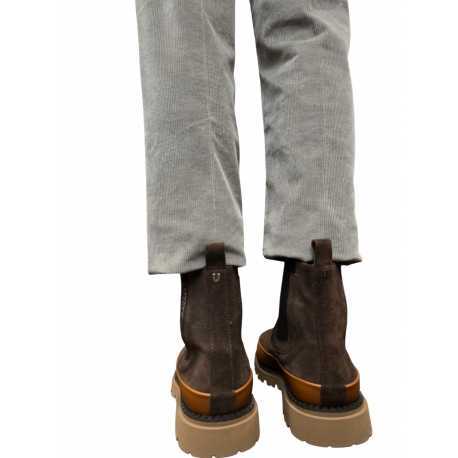 Boots suède choco chelsea semelle coganc Ungaro homme 30206 LB A boutique shop online mode Strasbourg chaussures shoes