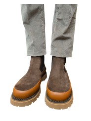 Boots suède choco chelsea semelle coganc Ungaro homme 30206 LB A boutique shop online mode Strasbourg chaussures shoes