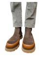 Boots suède choco chelsea semelle coganc Ungaro homme 30206 LB A boutique shop online mode Strasbourg chaussures shoes