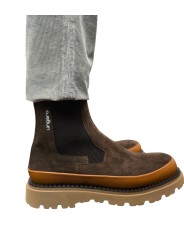 Boots suède choco chelsea semelle coganc Ungaro homme 30206 LB A boutique shop online mode Strasbourg chaussures shoes