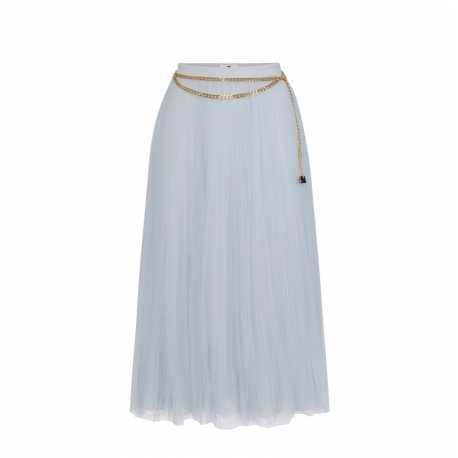Jupe tule ciel longue Elisabetta Franchi Femme GO150 EA7 Strasbourg Boutique Online Mode Créateur 
