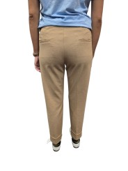 Pantalon chino NewYork Carrot flanelle camel Masons femme 4PNT2C240 JERT404 058 boutique shop mode Strasbourg vêtement