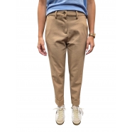 Pantalon chino NewYork Carrot flanelle camel Masons femme 4PNT2C240 JERT404 058 boutique shop mode Strasbourg vêtement