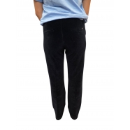 Pantalon Jogging velours Easy Straight noir Masons femme 4PNT4E550 JT021 014 boutique shop online mode Strasbourg vêtement 