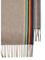 ECHARPE UNIE BEIGE COTE BAYA CACHEMIRE M1A 150T N172 62 PAUL SMITH HOMME boutique strasbourg mode scarf