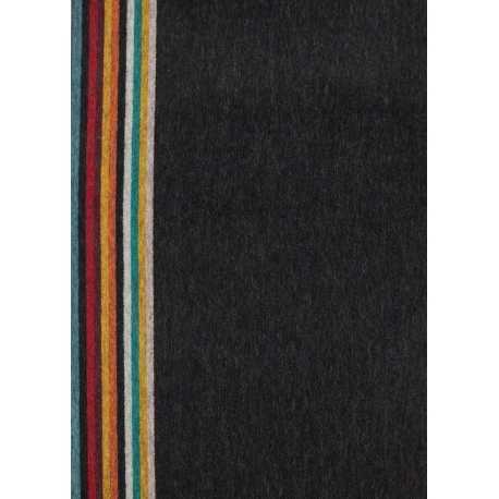 ECHARPE UNIE GRISE COTE BAYA CACHEMIRE M1A 150T N172 79A PAUL SMITH HOMME Strasbourg mode vêtement look boutique shop