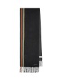 ECHARPE UNIE GRISE COTE BAYA CACHEMIRE M1A 150T N172 79A PAUL SMITH HOMME Strasbourg mode vêtement look boutique shop