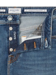  Jeans délavé jacron course Cortina bouton Duomo Jacob Cohen homm Bard S4213 V1 200D boutique Strasbourg vêtement fashion