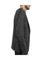 Veste costume tweed jersey noir ecru Ungaro homme U2005J G5660 70 boutique Strasbourg online shop jacket costume