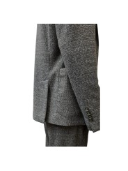 Veste costume tweed jersey noir ecru Ungaro homme U2005J G5660 70 boutique Strasbourg online shop jacket costume